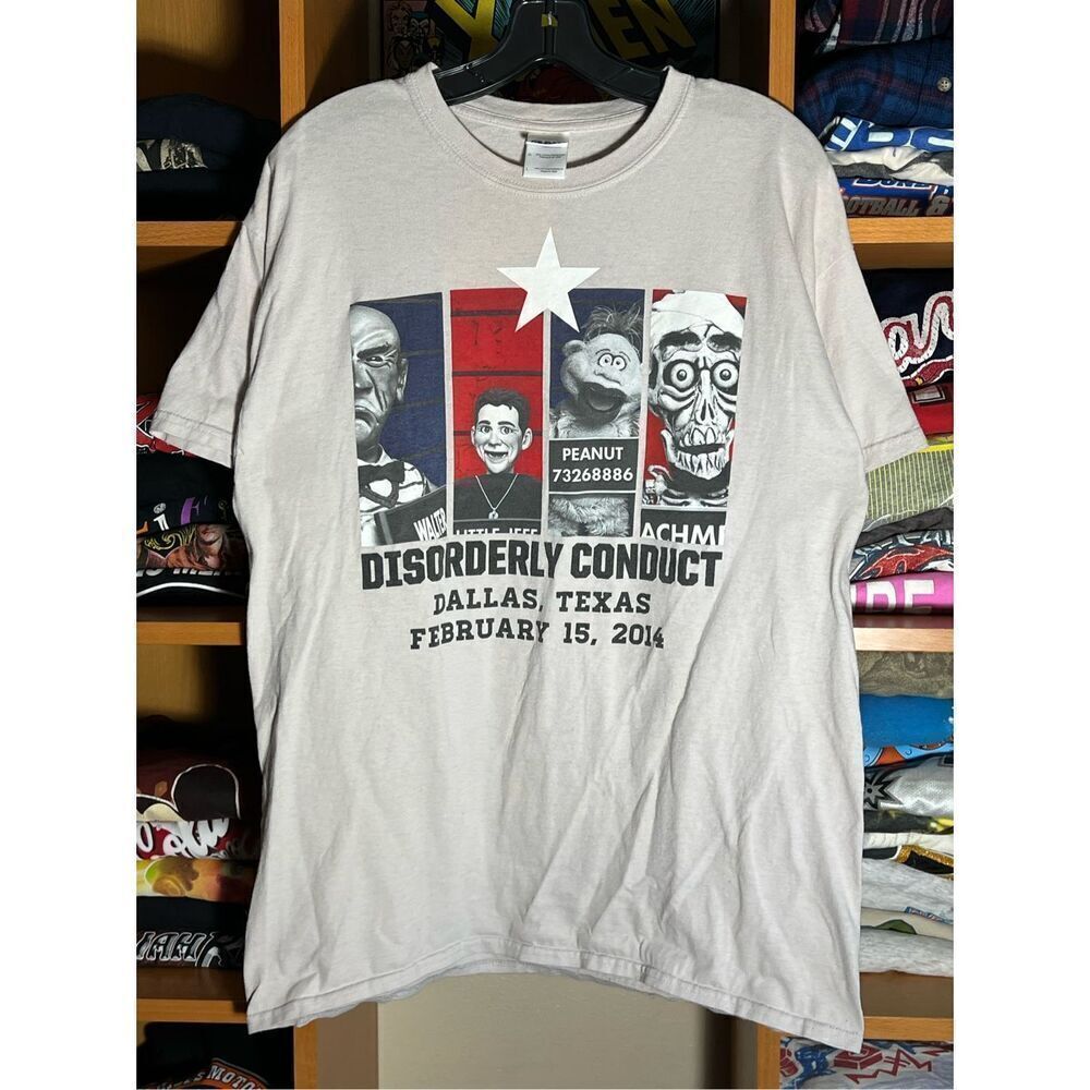 Jeff Dunham Disorderly Conduct Comedy Tour Tee